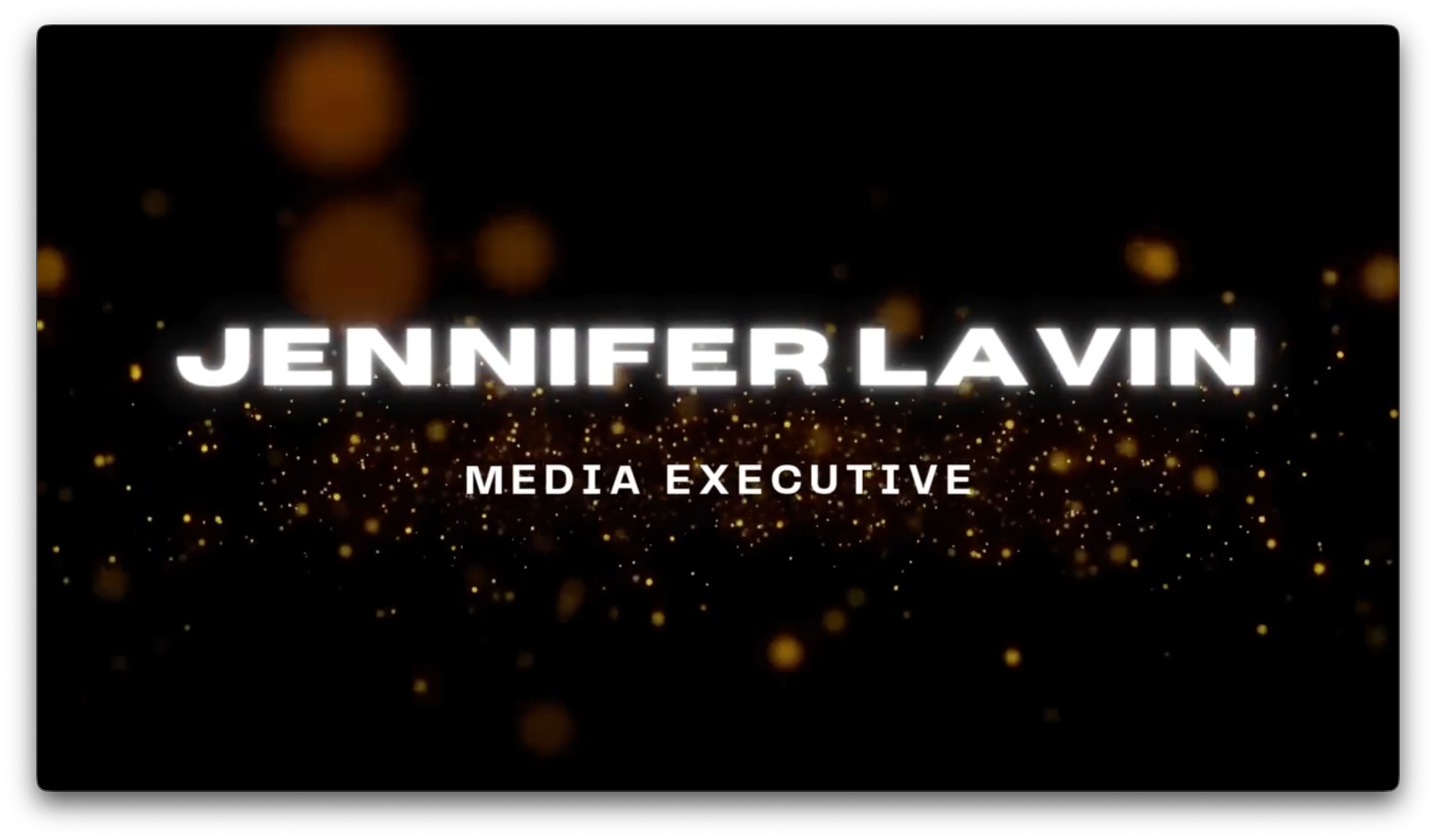 Jennifer Lavin: Media Executive